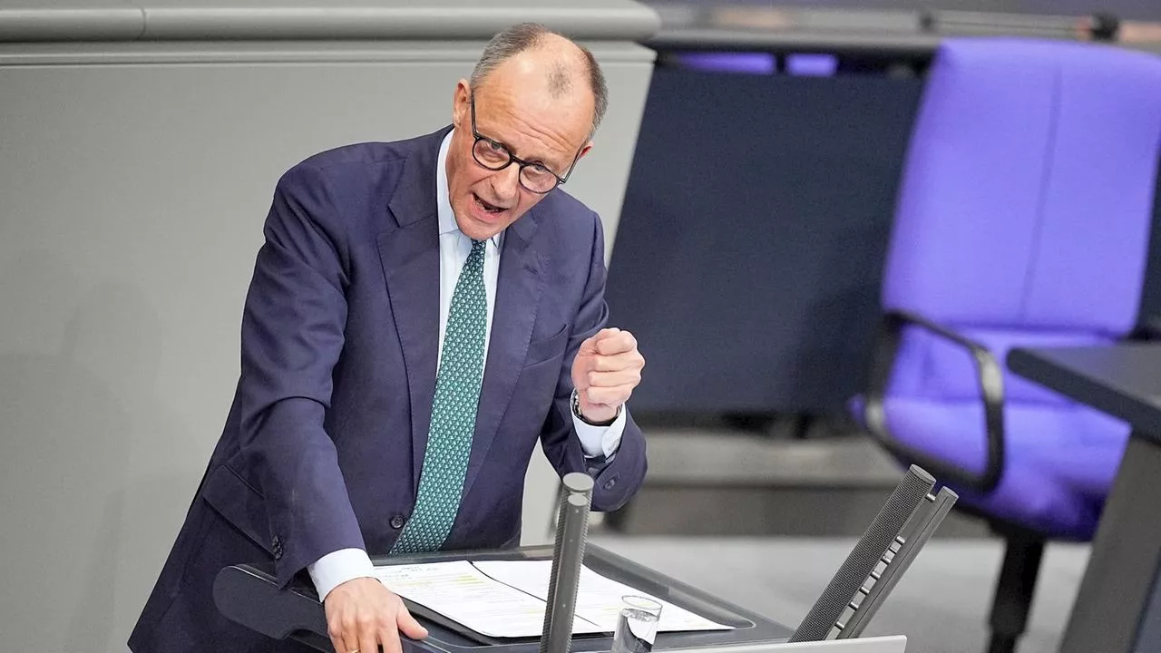 Deutschland-Debatte: Friedrich Merz (CDU)