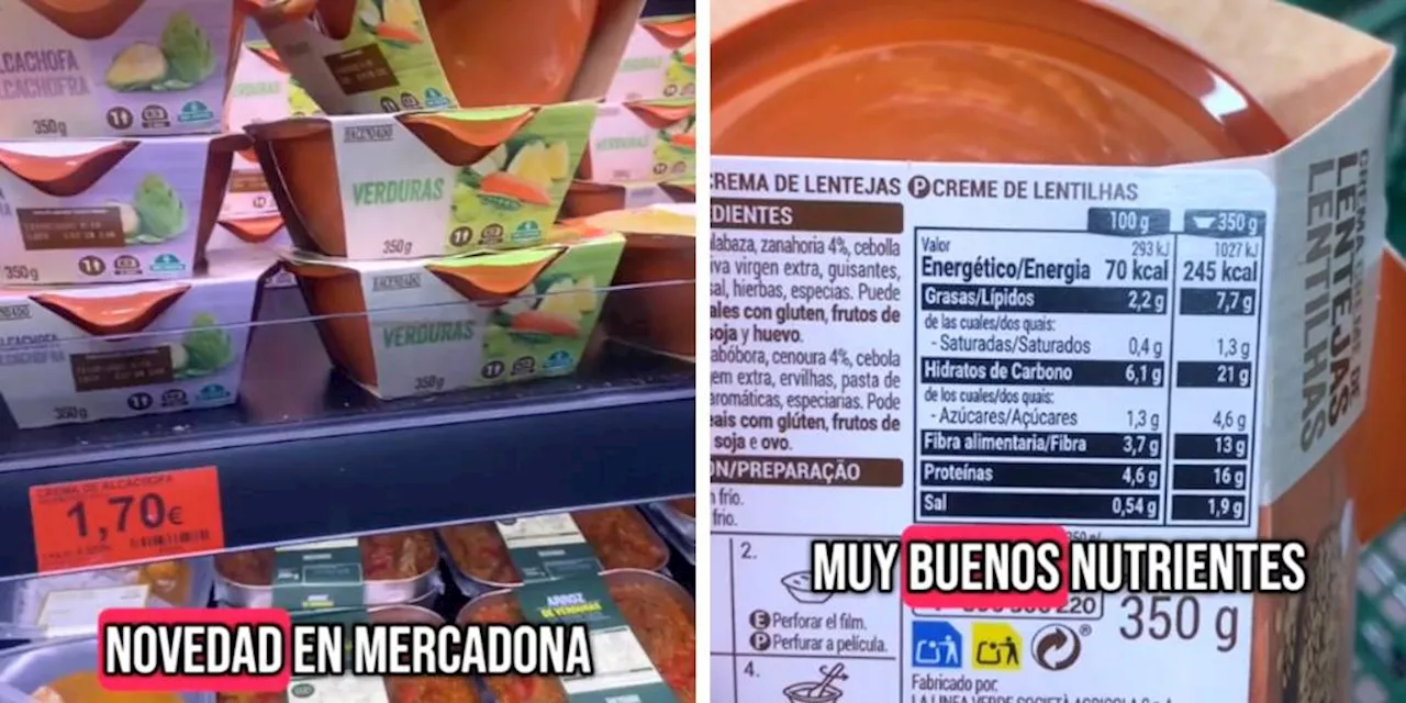 La crema de lentejas de Mercadona: ¿Un éxito saludable?