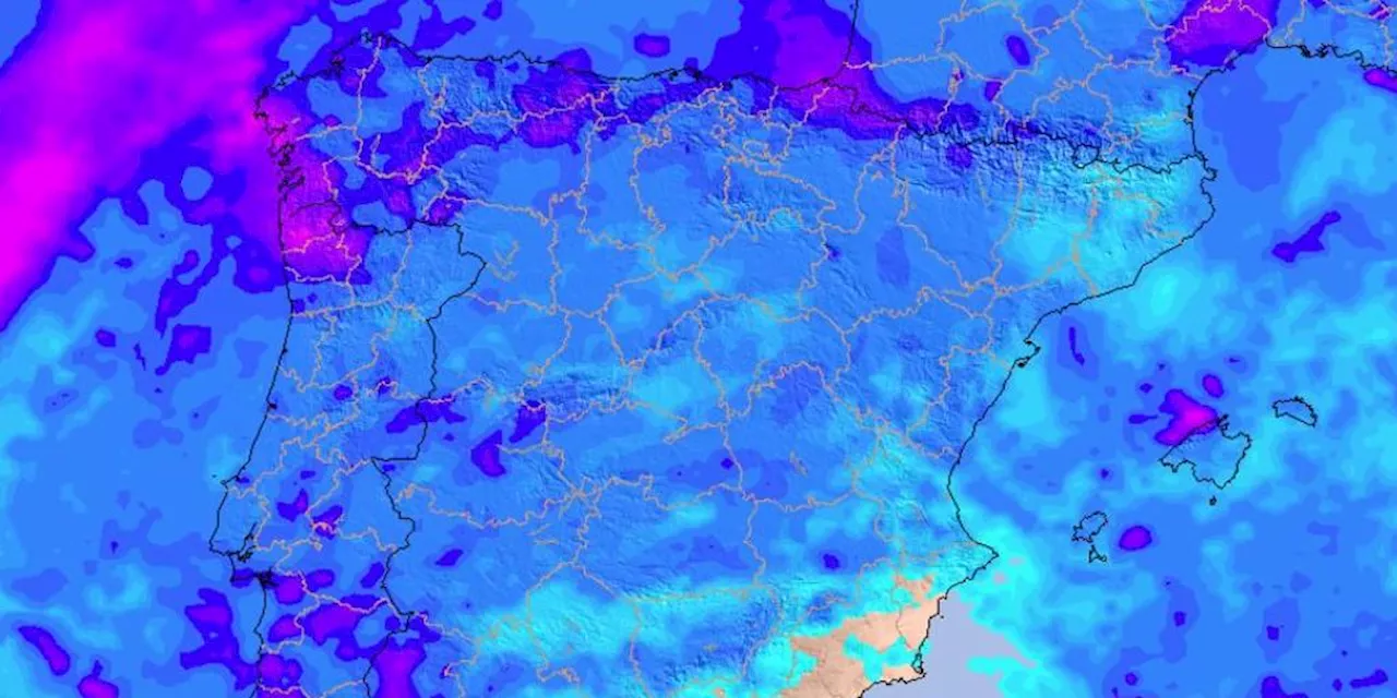 Borrascas atlánticas traen lluvias e inusual cálido a España