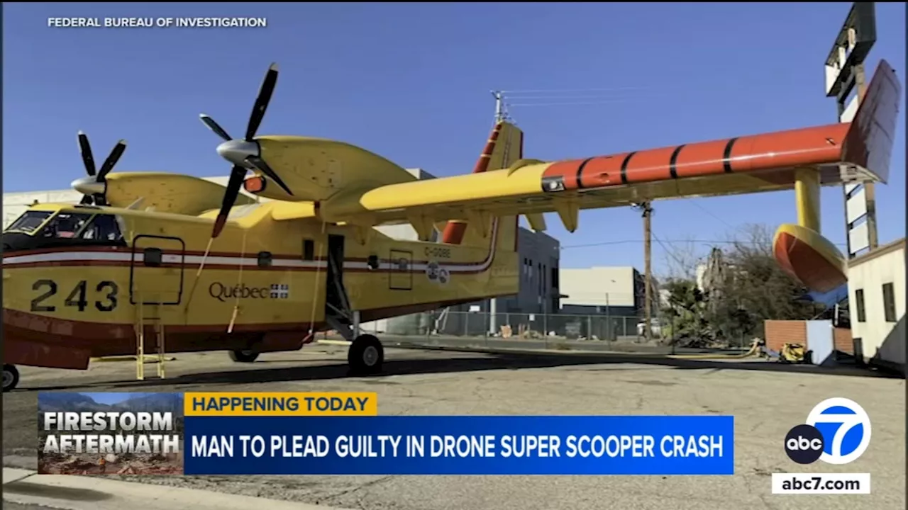 Culver City Man Pleads Guilty to Recklessly Flying Drone That Damaged Firefighting Aircraft