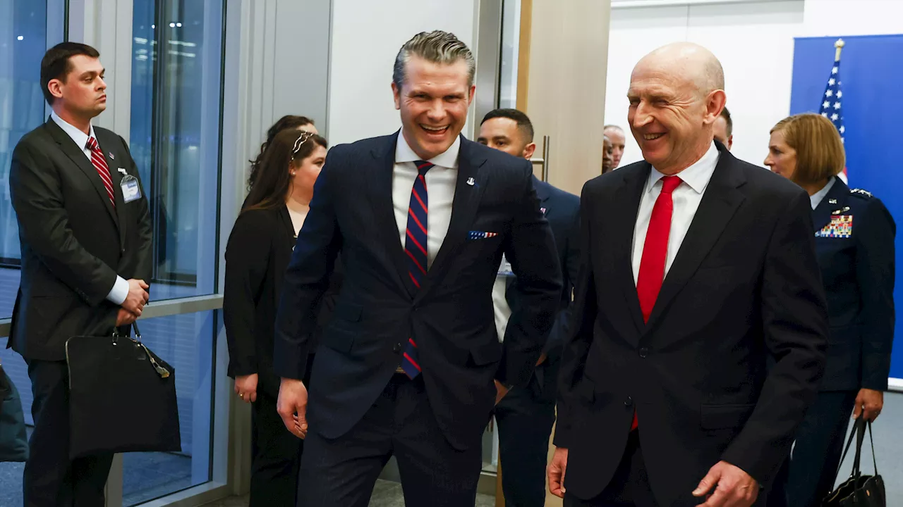 Hegseth Makes First NATO Trip as Allies Await Trump's Ukraine Support Plan