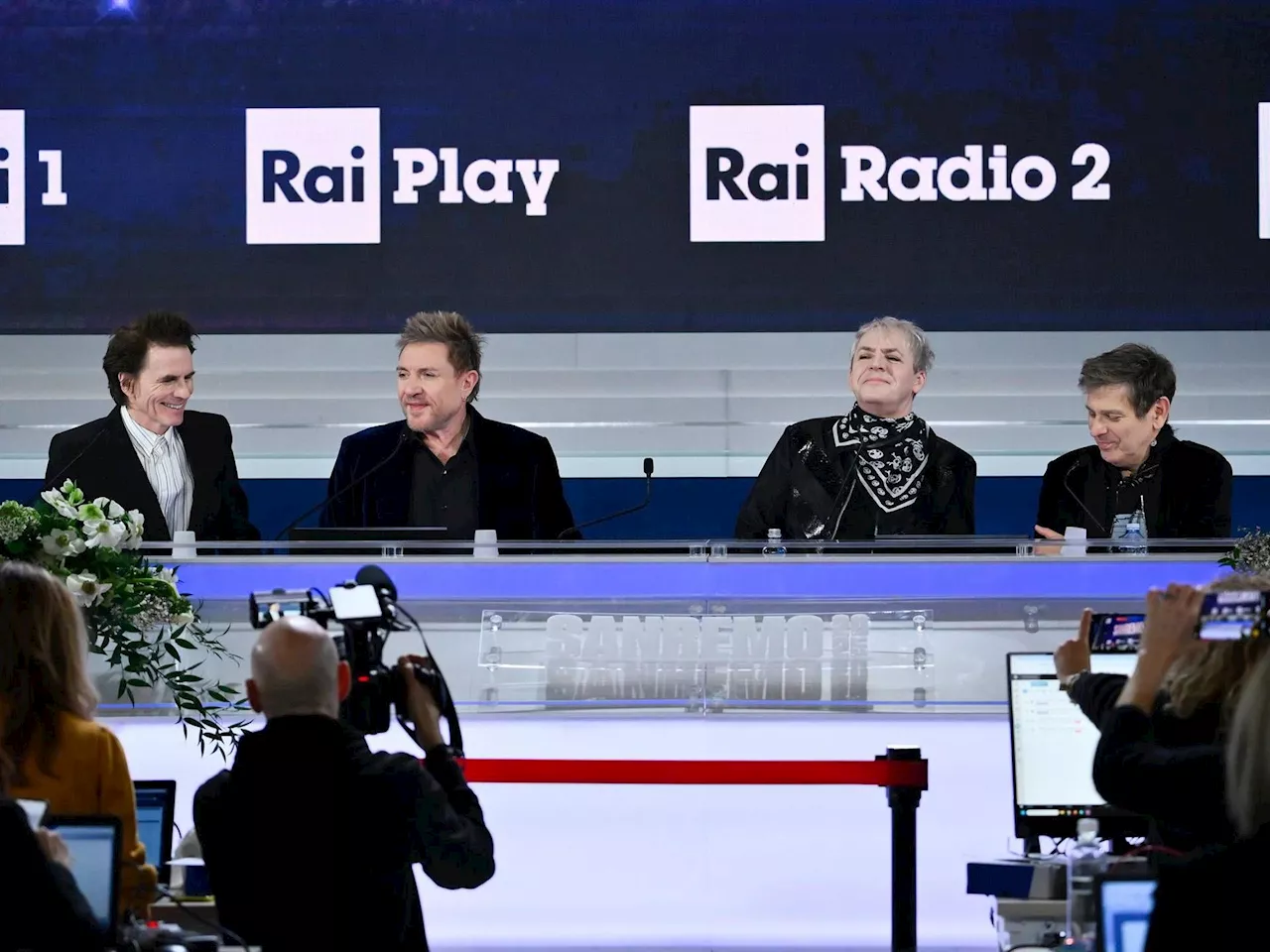 I Duran Duran a Sanremo 2025: il segreto dell'amicizia e l'amore per i Maneskin