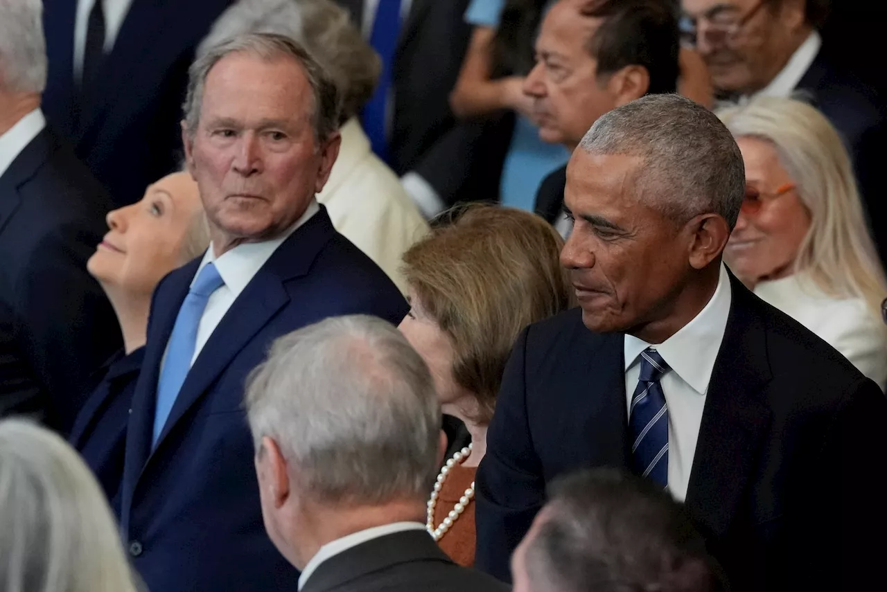 Bush Most Popular Among Living Ex-Presidents, Gallup Poll Finds