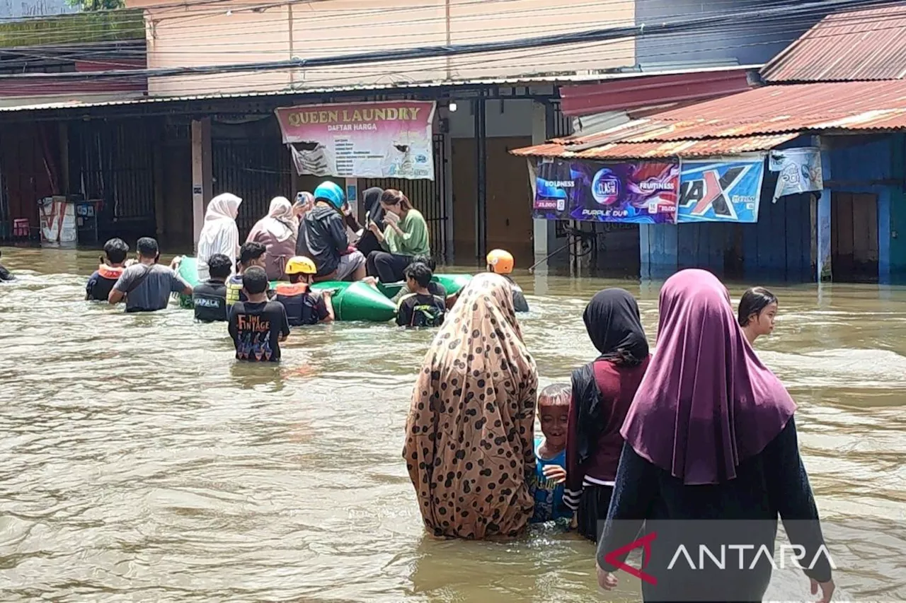 Banjir di Makassar, 2.164 Jiwa Terdampak dan Di Evakuasi