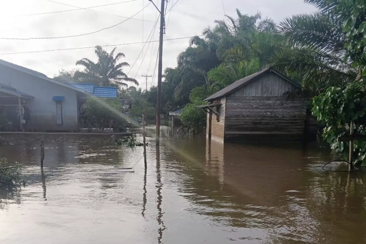 Banjir di Sambas Bertahan, Empat Desa Terdampak