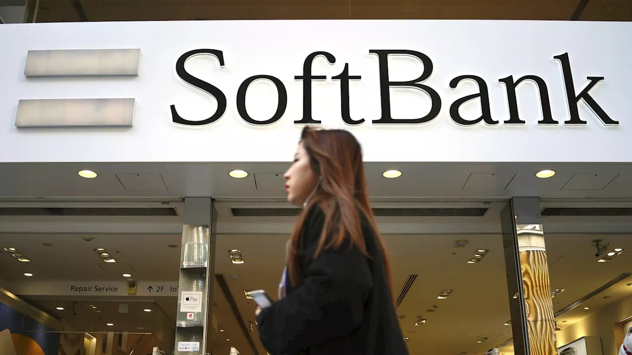 Japan's SoftBank reports loss weeks after announcing AI investment with U.S. President Trump