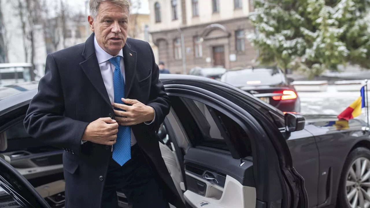 Romania's Iohannis steps down, leaving caretaker president in charge until election rerun in spring