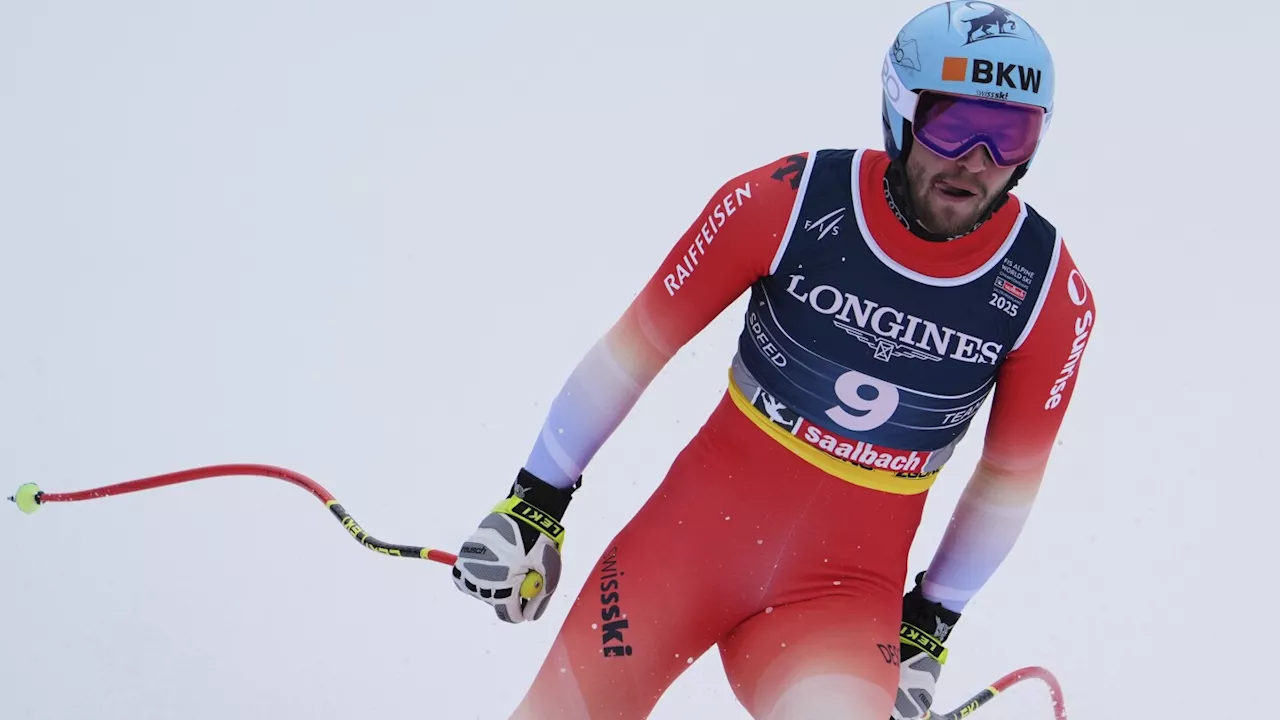 Switzerland's Monney Leads Team Combined at Alpine Skiing Worlds