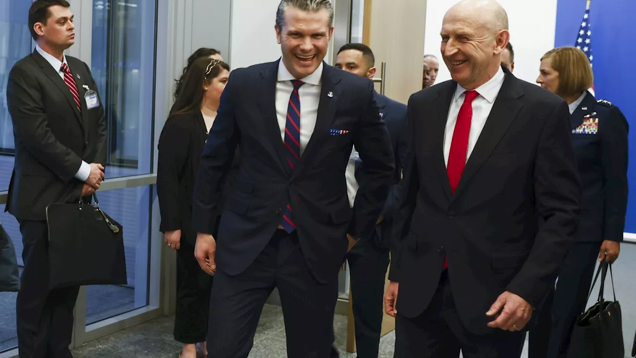 U.S. Defense Secretary Hegseth Makes First NATO Trip Amid Ukraine Support Questions