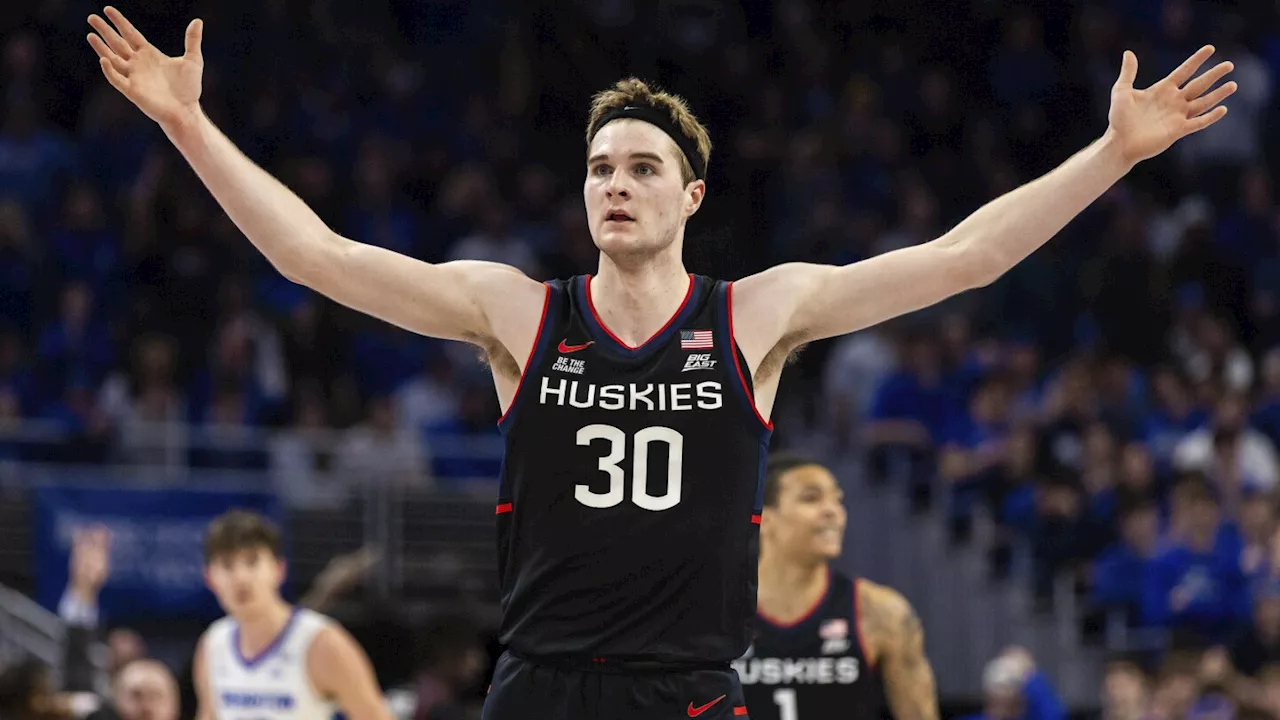 UConn's Liam McNeeley draws inspiration for 38-point performance from Creighton fans heckling Hurley