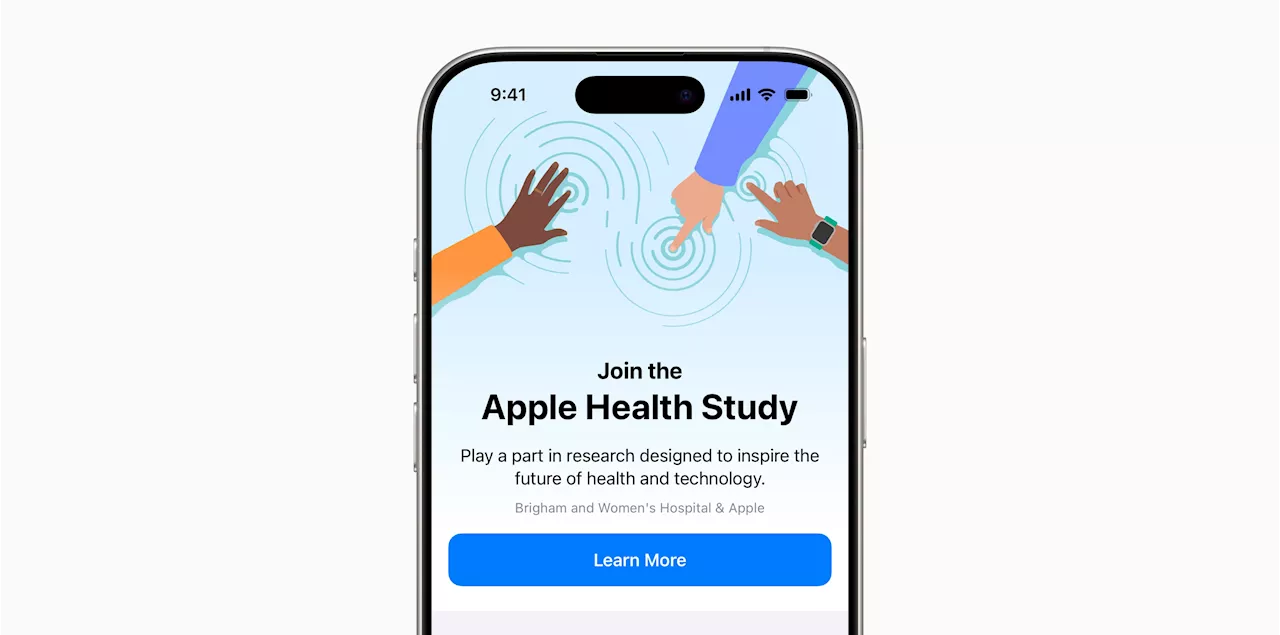 Apple Launches Apple Health Study to Explore the Impact of Technology on Wellbeing