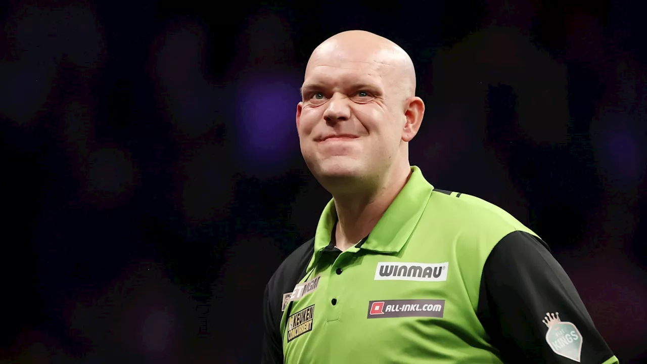 Darts: Michael van Gerwen zerlegt deutschen Darts-Star