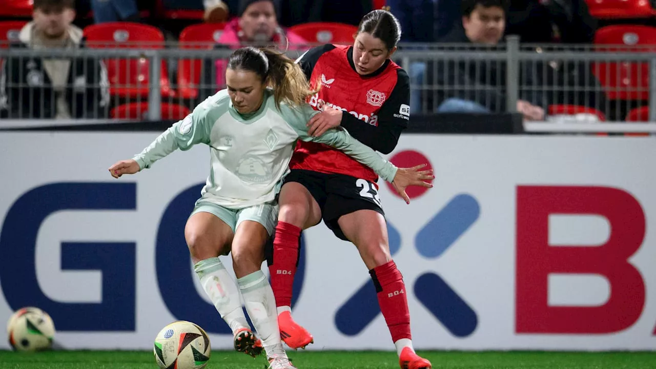 Leverkusen scheitert im Viertelfinale des DFB-Pokals