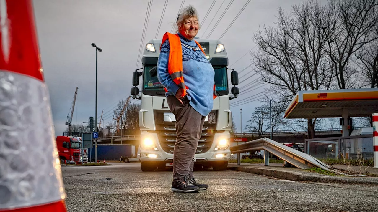 Truckerin arbeitet noch mit 75: Rosi Rastlos