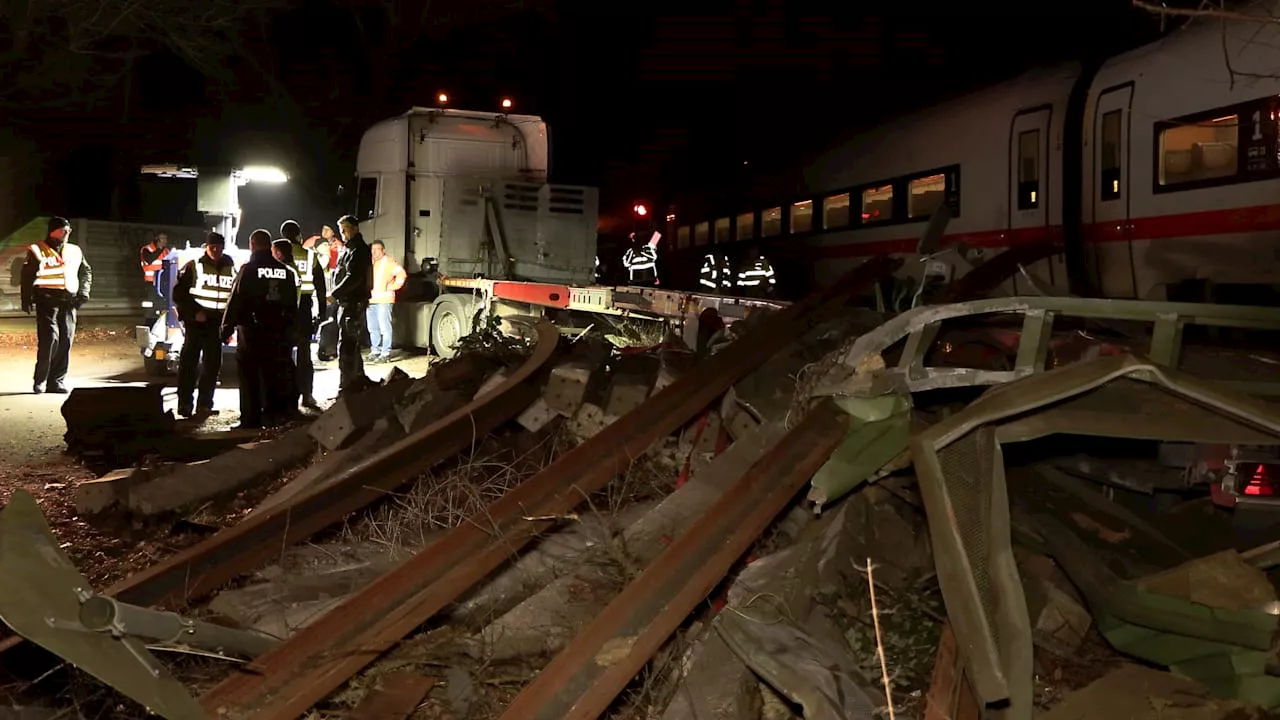 Ungeheure Zerstörung: Todeszug in Hamburg