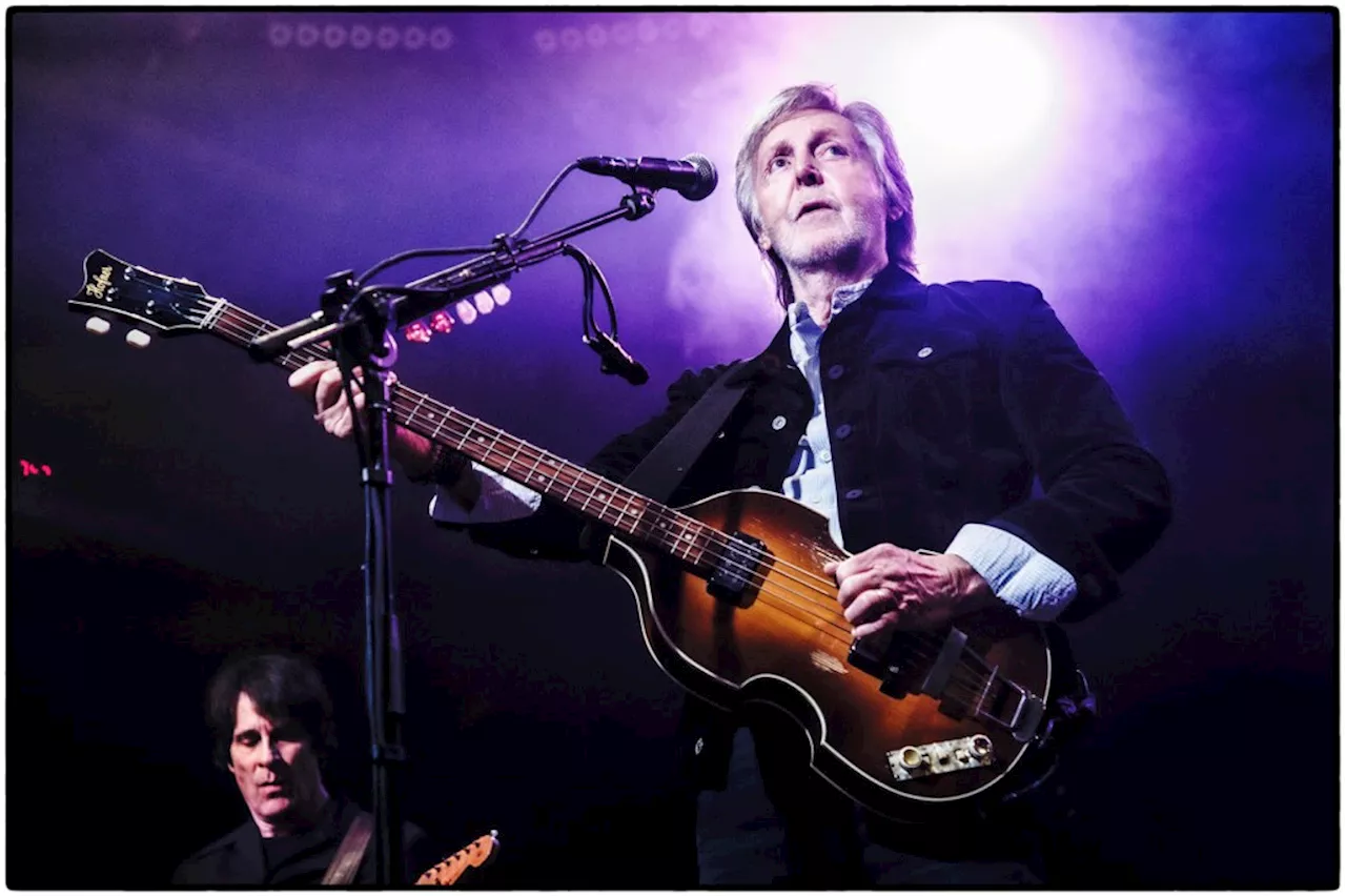 Paul McCartney Performs Surprise Intimate Show at New York City's Bowery Ballroom