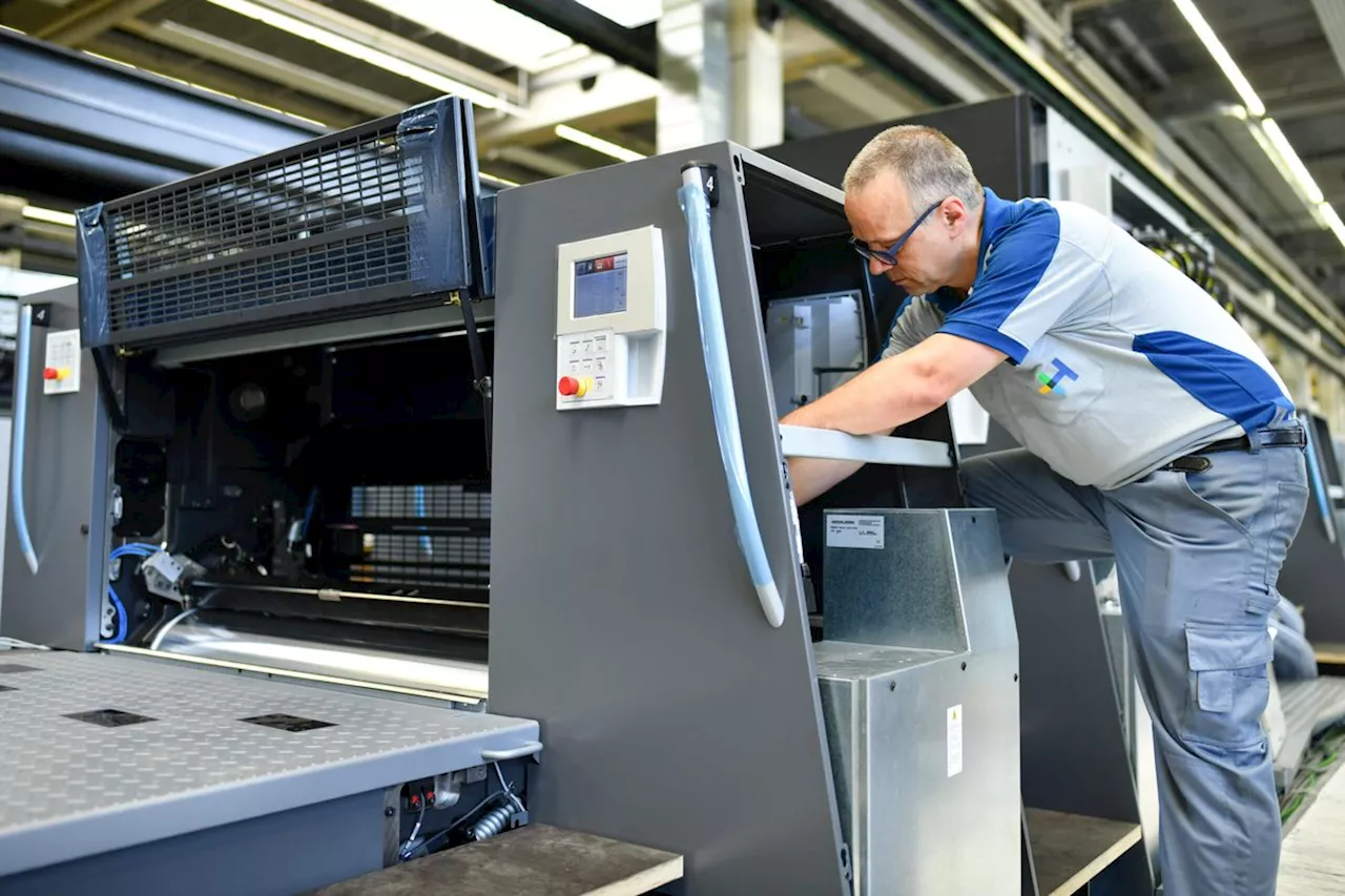 Heidelberger Druckmaschinen verbessert Quartalsergebnis