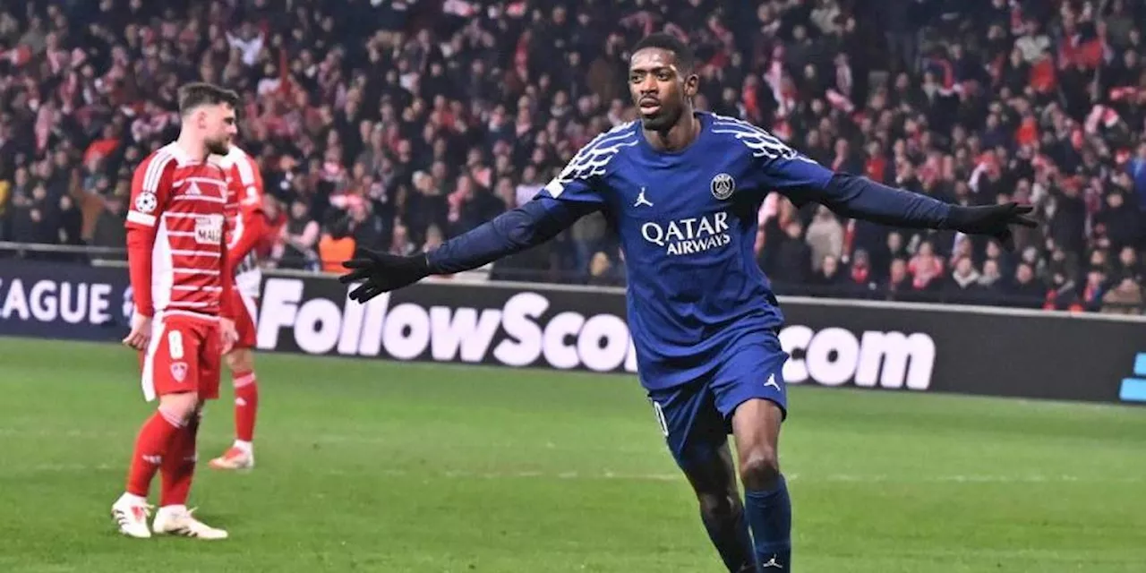 Catatan Menarik Brest vs PSG: Ousmane Dembele Makin Ganas!