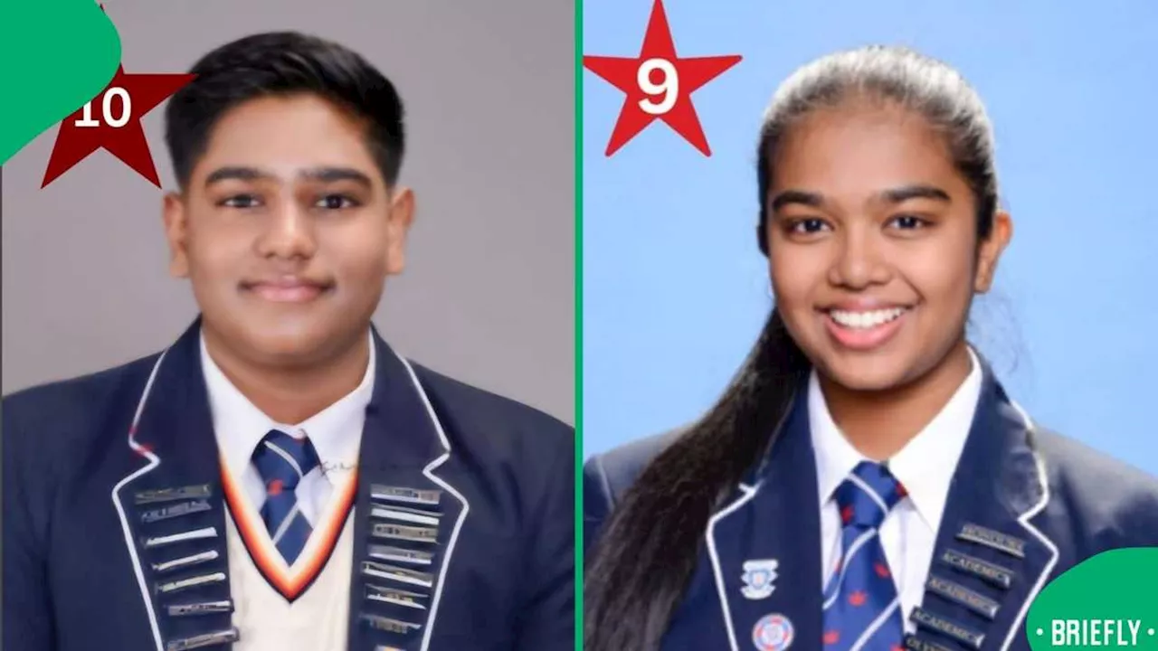 Siblings Achieve 19 Distinctions in South Africa, Inspiring with Hard Work and Family Values