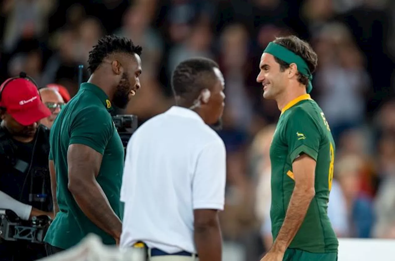 Siya Kolisi and Roger Federer explore Bushbuck Ridge together