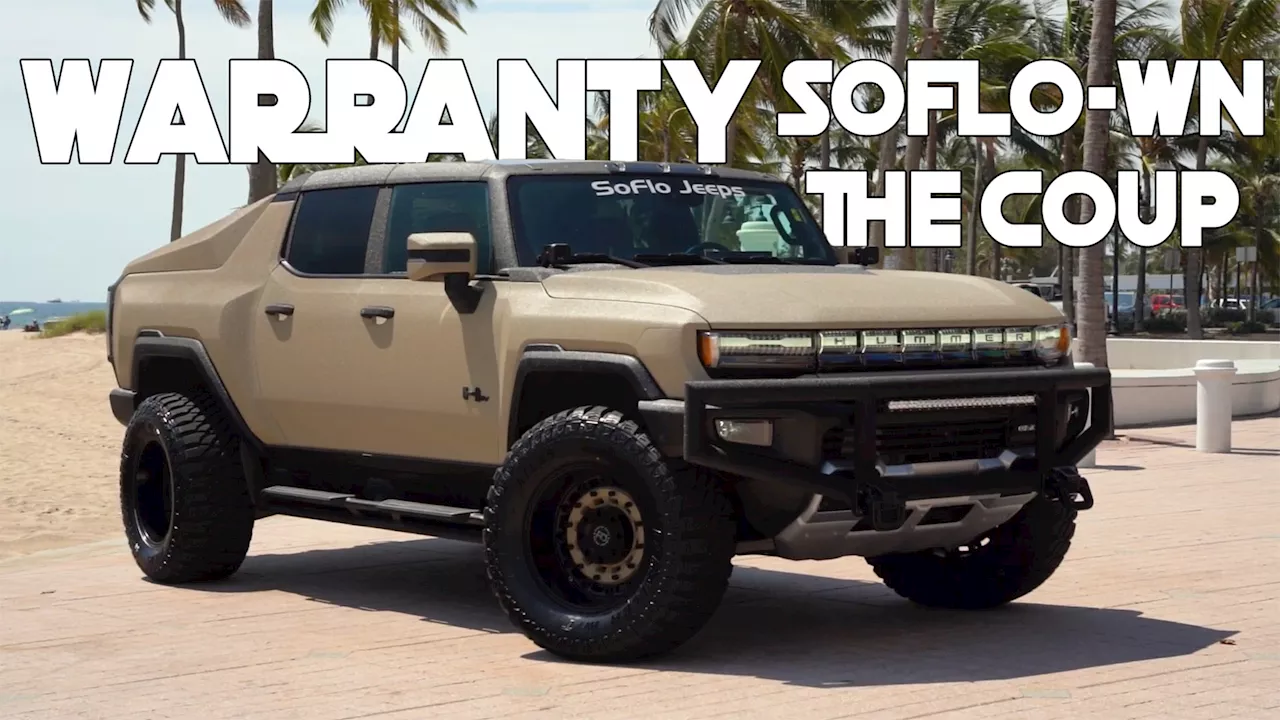 GM Revokes Warranty on SoFlo Customized Hummer EV, Citing Modifications