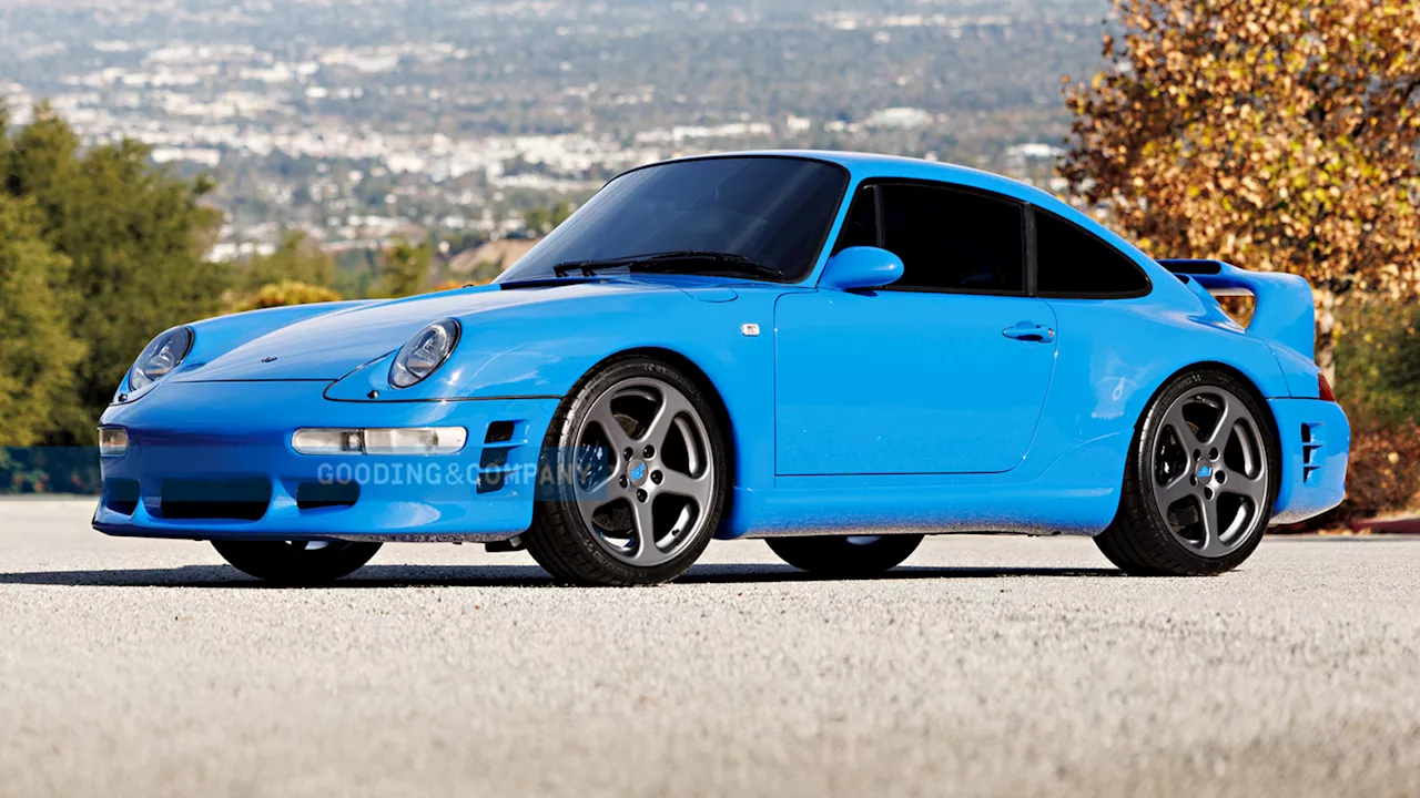 Rare Ruf CTR2 in Adriatic Blue to Fetch Over $2 Million at Auction