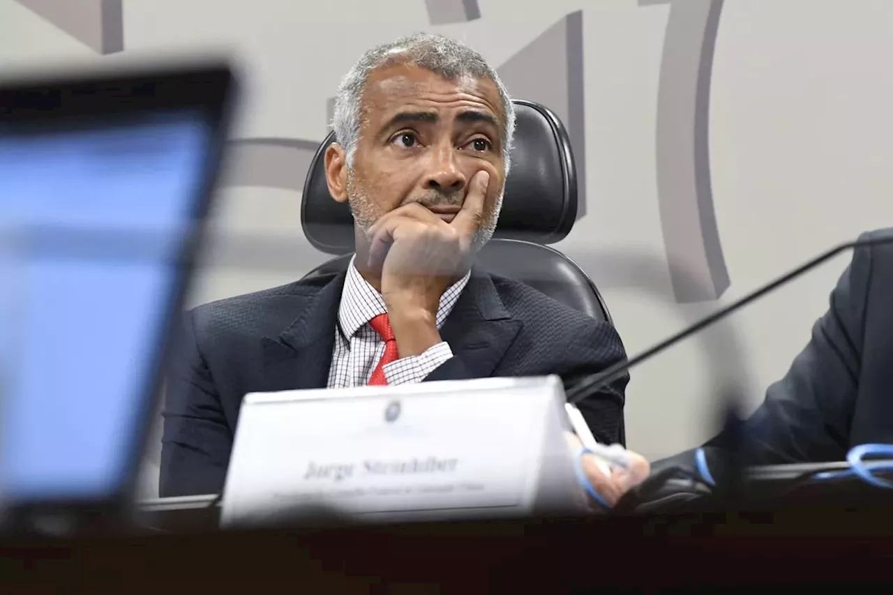 Romário, relator de CPI, pede indiciamento de três pessoas por manipulação de jogos