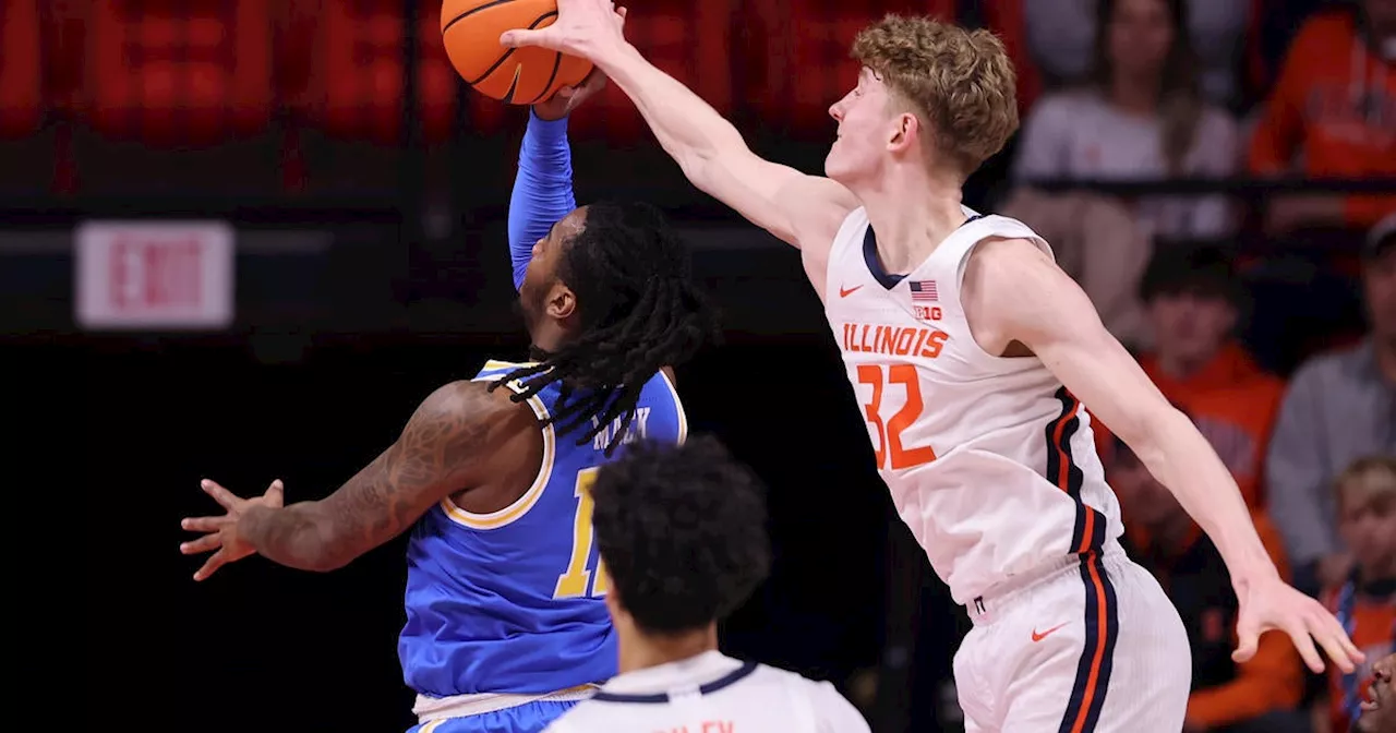 Illinois uses Jakucionis' 24 points to help blunt UCLA comeback bid