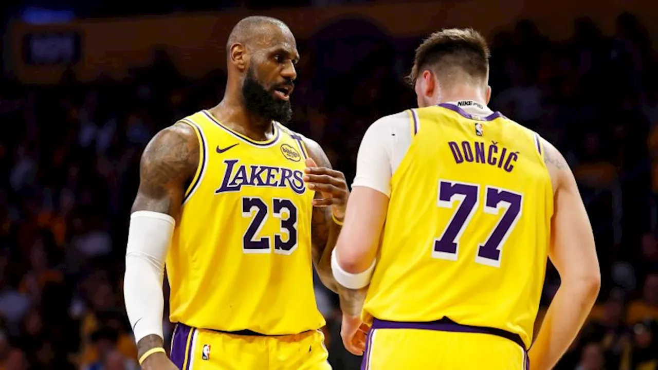 Así fue el debut de Luka Dončić con los Lakers de Los Ángeles