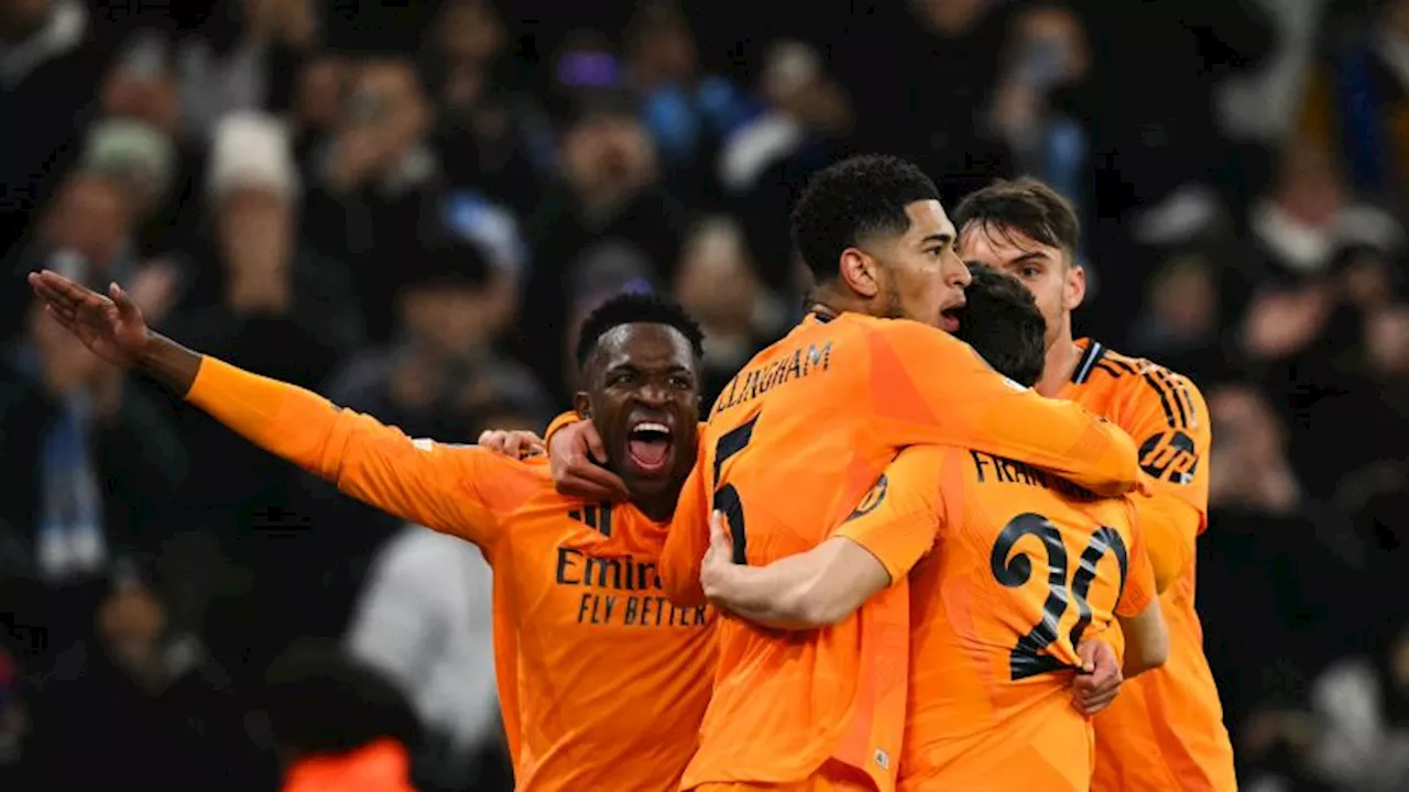 Champions League: el Real Madrid derrota 2-3 al Manchester City con un gol de último momento en el Etihad