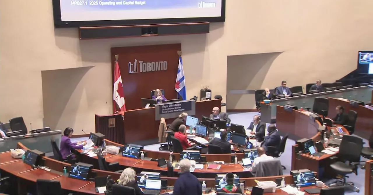 Toronto City Council Debates Mayor Chow's Proposed 6.9% Tax Hike