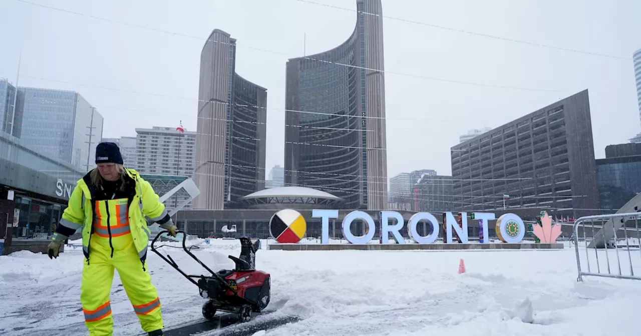 Toronto Outlines Snow Plan Including Restrictions