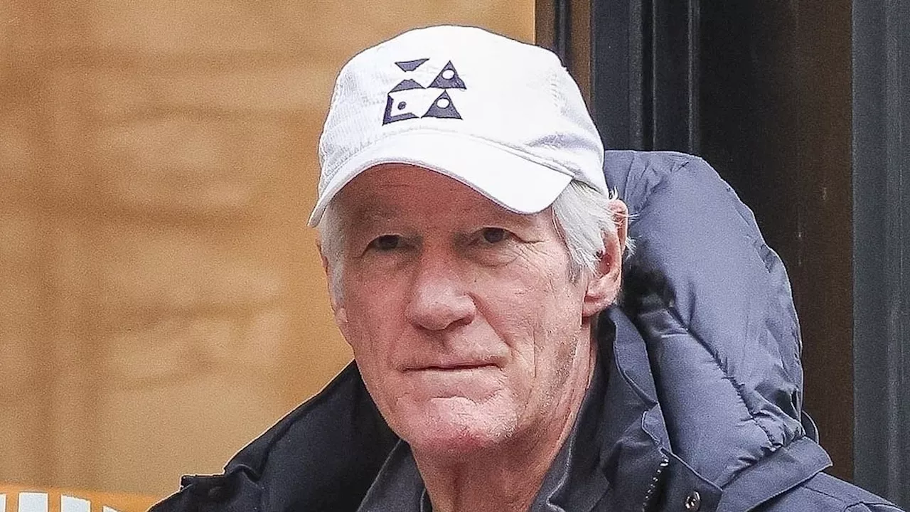 Richard Gere's Unrecognizable Outing in Madrid After Leaving the US With Wife and Kids