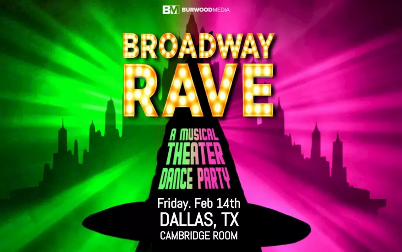 Sweepstakes for Two Tickets to Broadway Rave in Dallas, 2024