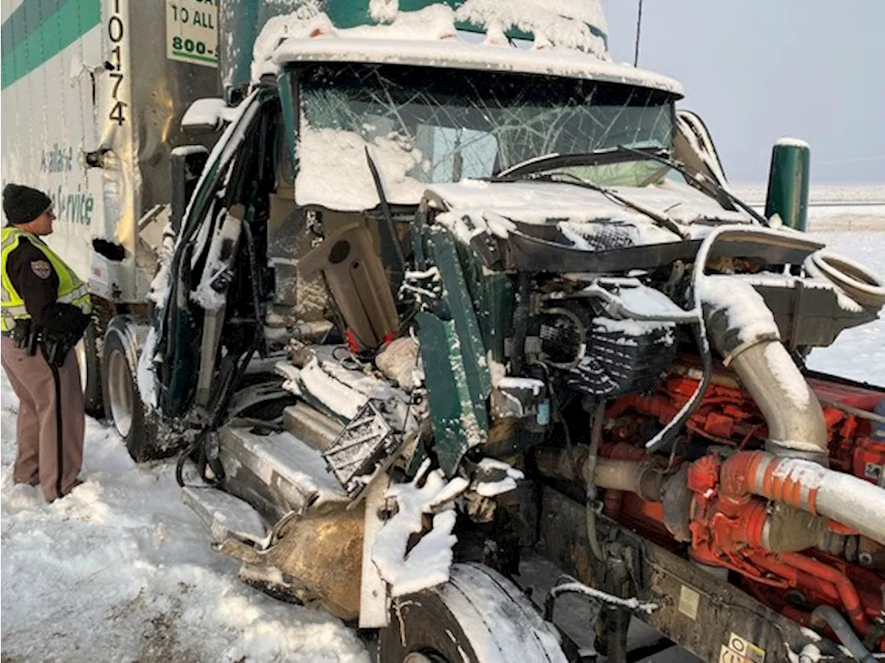 Semitrailer Crash Kills Driver on I-25 in Southern Colorado