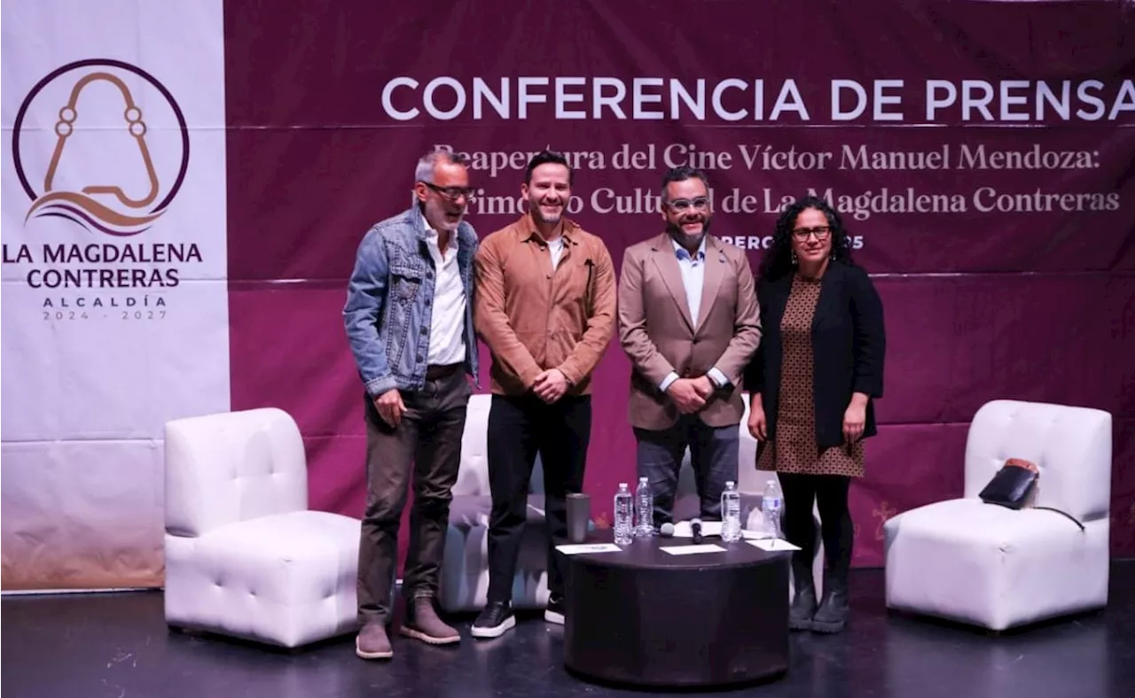 Cine 'Víctor Manuel Mendoza' reabrirá en Magdalena Contreras