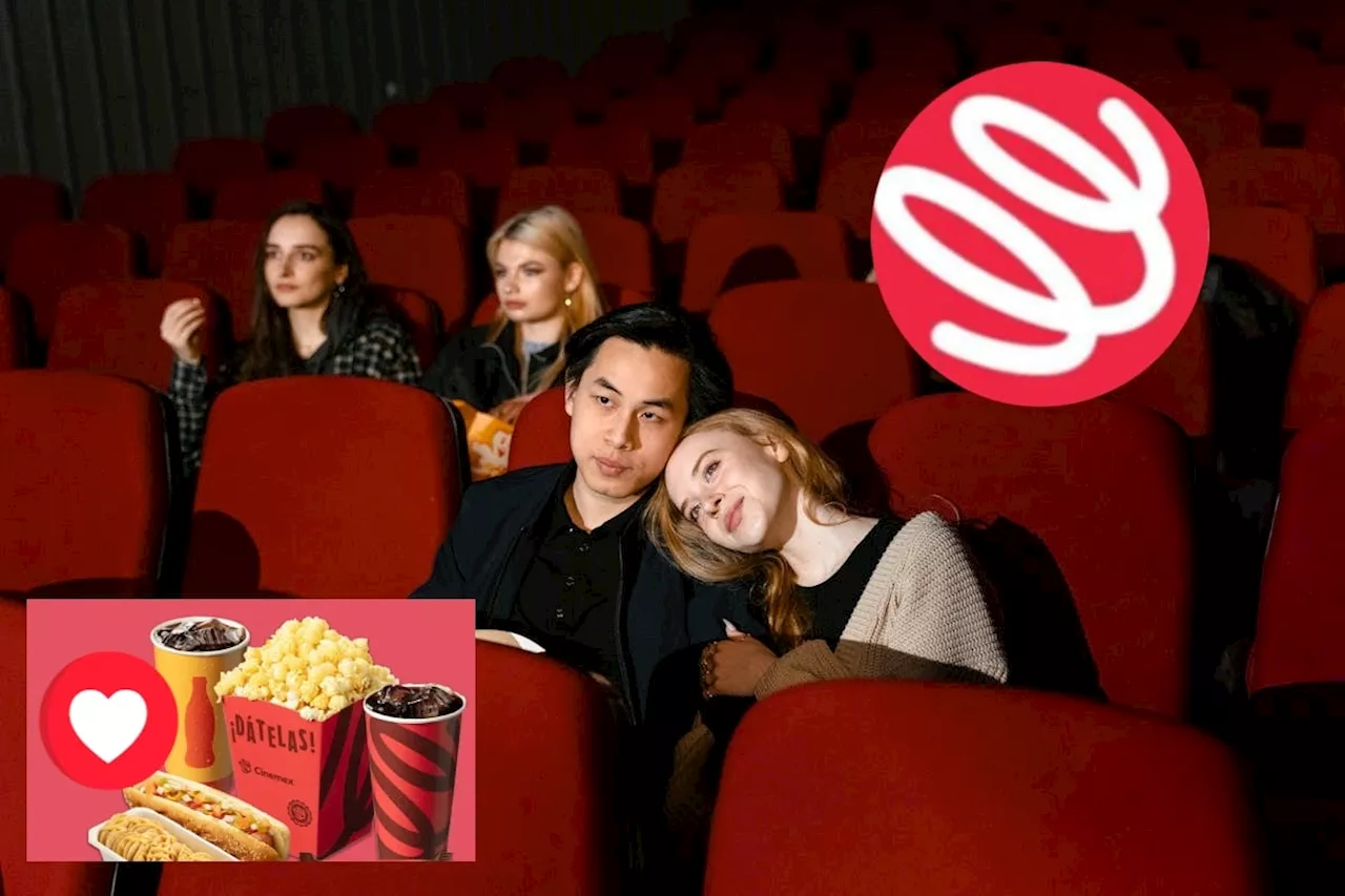 Cinemex lanza combo pareja para celebrar este 14 de febrero; ¿cuánto cuesta y qué incluye?