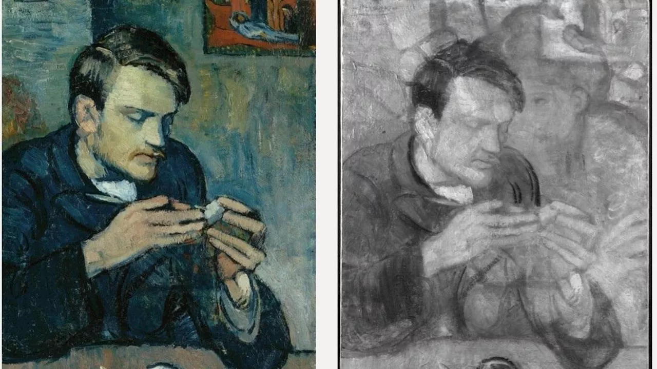 Descubren el retrato inédito de una mujer bajo una de las pinturas de Pablo Picasso