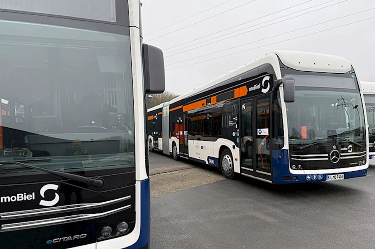 Bielefeld testet 25 neue Wasserstoff-Busse