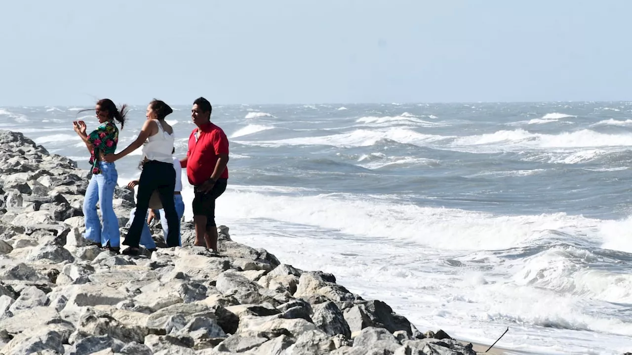 Alerta naranja en el Caribe colombiano por fuertes vientos e intenso oleaje