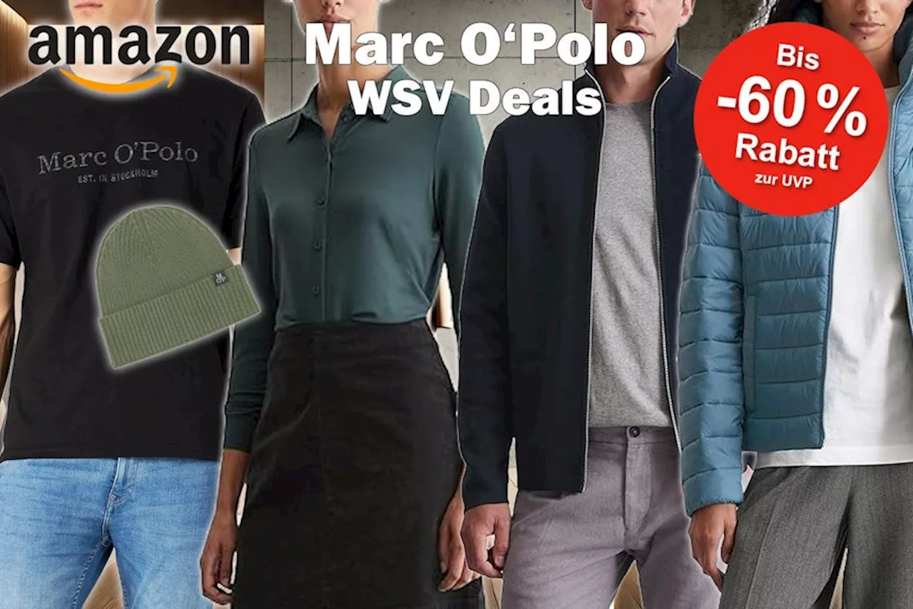 Stilvolle Mode mit starken Rabatten: Spar jetzt auf Marc O'Polo im Amazon Winterschlussverkauf