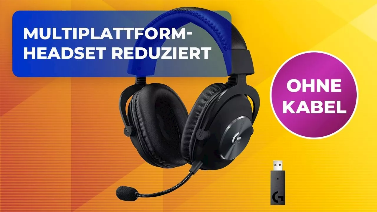 Kabelloses Gaming-Headset fast um die Hälfte reduziert: Das Logitech G Pro X Lightspeed überzeugt am PC und an der Konsole