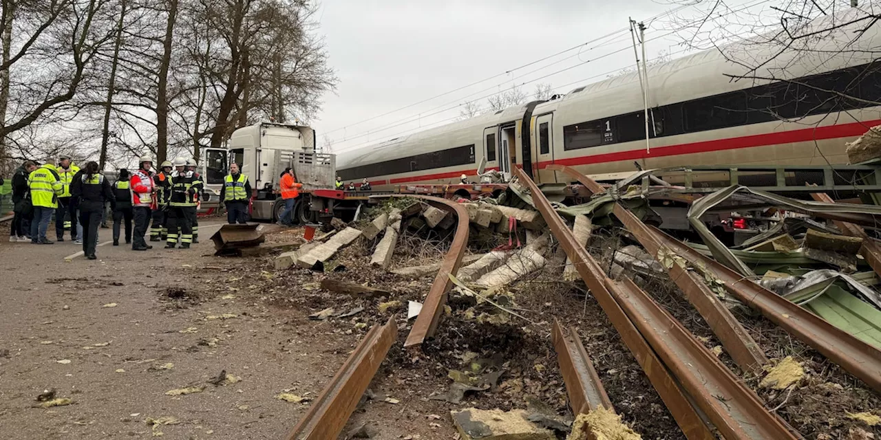 ICE-Unfall in Hamburg: Tote und Verletzte nach Zusammenstoß mit Lkw