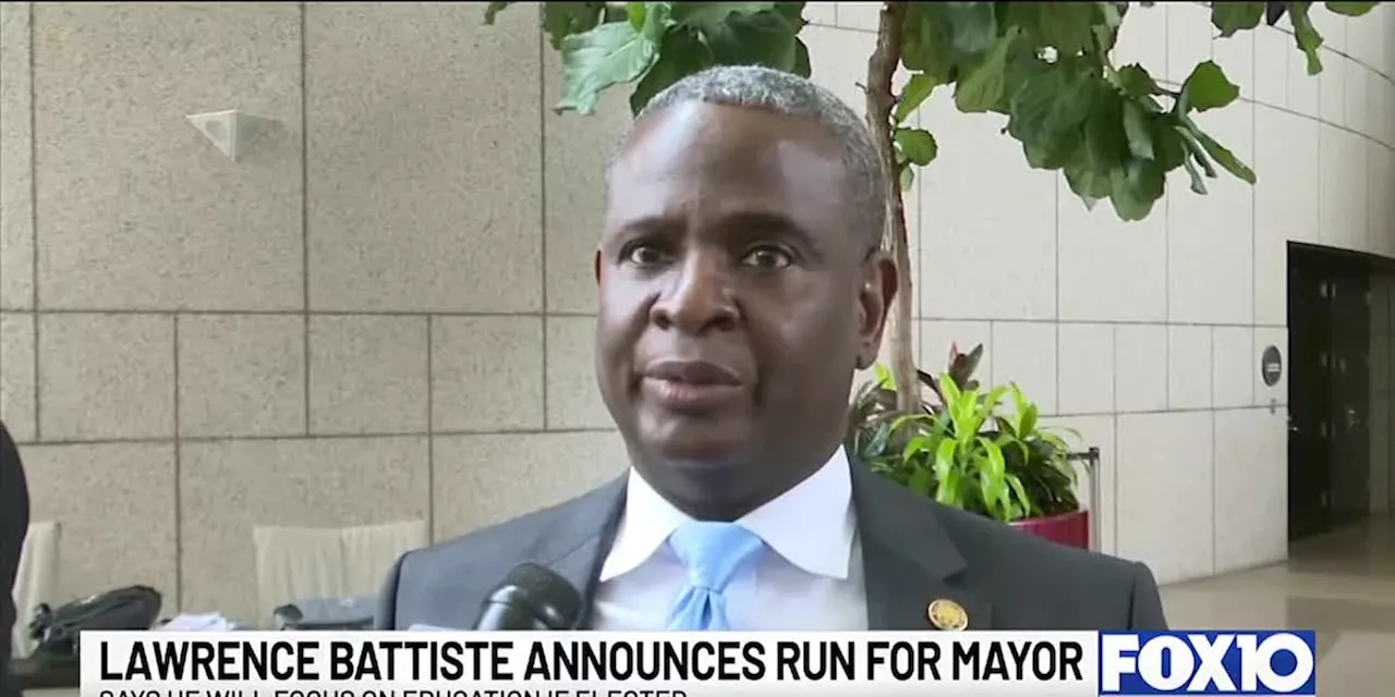 Lawrence Battiste Enters Mobile Mayoral Race, Becomes First Black Candidate