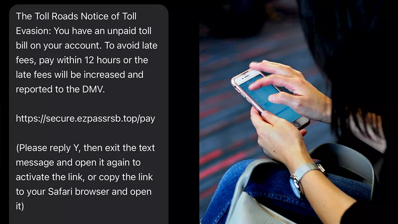 Beware of Toll Scam Texts