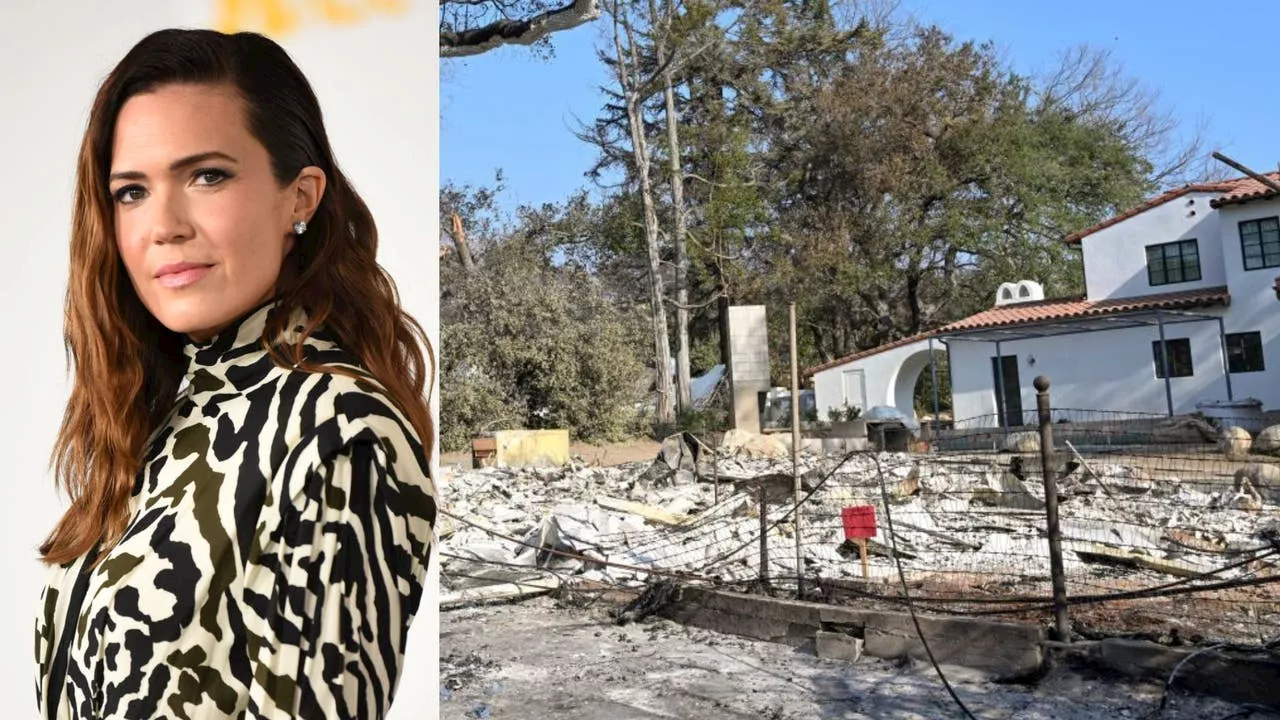 Mandy Moore calls out Amazon after package was delivered to home destroyed in LA fires