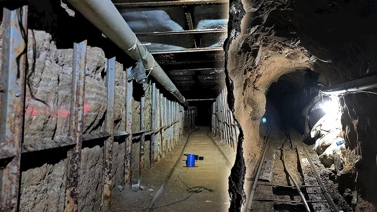 Mexican Drug Cartels Use Sophisticated Tunnels to Smuggle Drugs into US