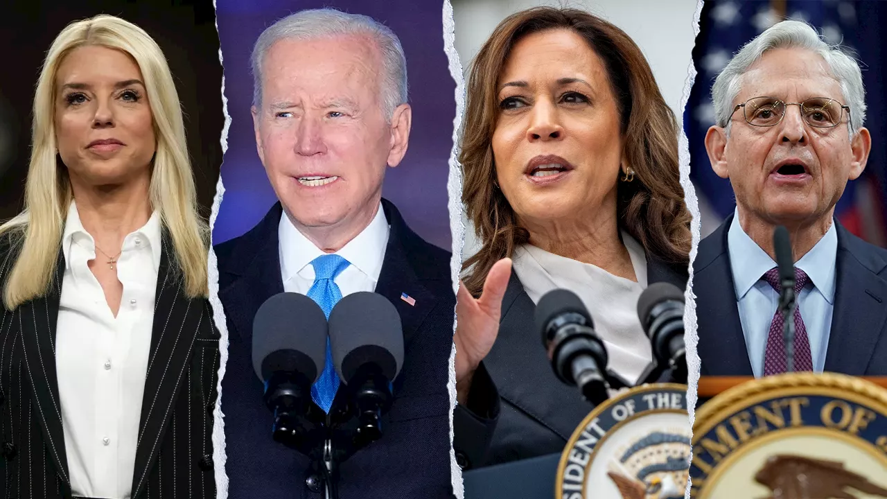 'Ridiculous': Bondi personally strips DOJ walls of Biden, Harris, Garland portraits