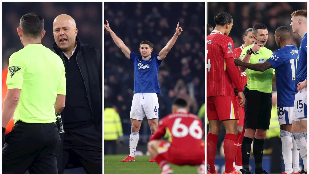 Late chaos as Reds cop 98th-minute stunner, three including coach sent off in heated PL derby