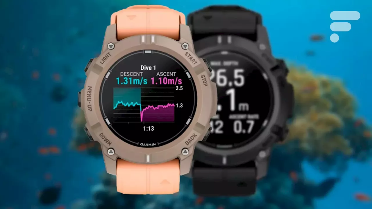 Garmin Descent G2 : La nouvelle montre de plongée AMOLED